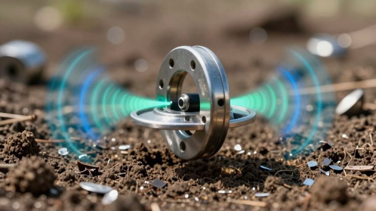 metal detector signal responses