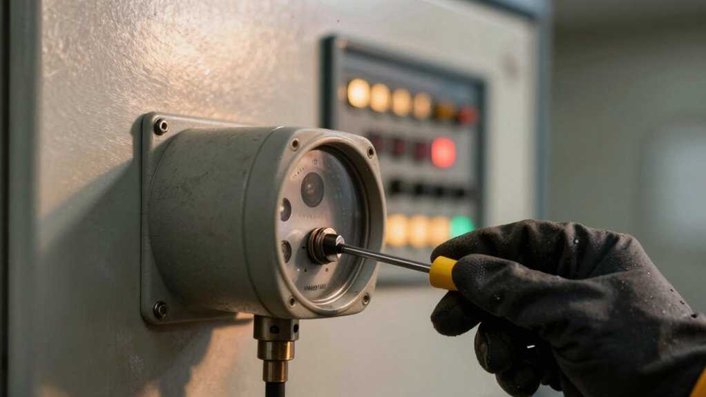 sensor calibration and maintenance